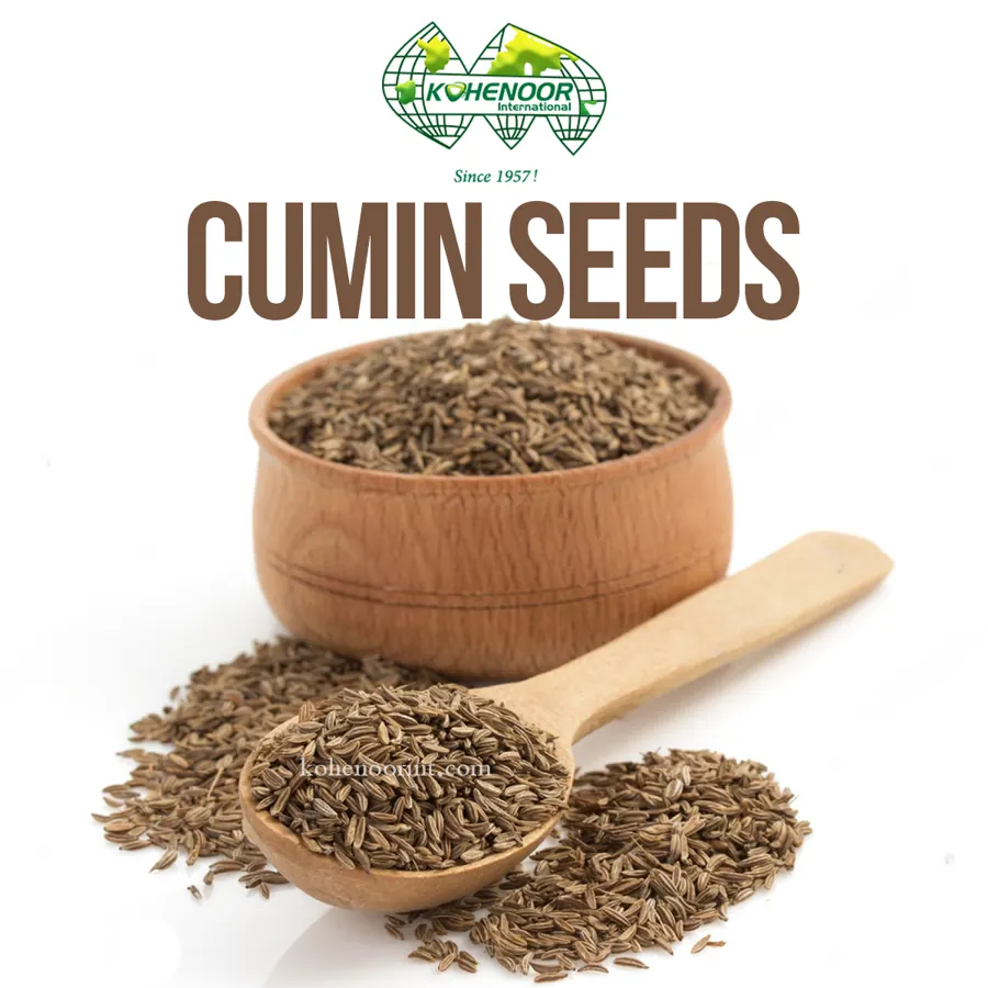 Cumin seed, machine cleaned and Sortex sorted